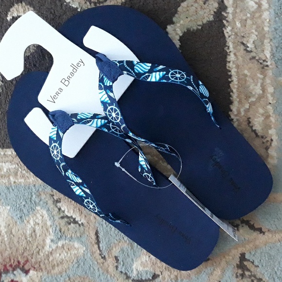 5x*Host Pick*Vera Bradley flip flop sandals - Picture 2 of 12